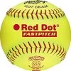 Fastpitch Softballs Rawlings Red Dot Fastpitch ASA & NFHS Softball - One Dozen: PX2RYLAH