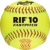 Fastpitch Softballs Rawlings RIF Level 10 Fastpitch ASA Softball - One Dozen: R12RYSA