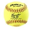 Dudley 10 Inch SY Protector Series Level 1 Fastpitch Softball - One Dozen: 4A146PT Fastpitch Softballs
