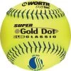 Slowpitch Softballs Worth Pro-Tac Classic M 12 Inch USSSA Softball (Dozen): UC12SY