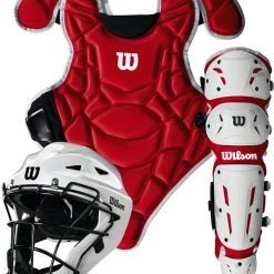 Wilson Sporting Goods Wilson EZ Gear 2.0 Youth Baseball Catcher’s Set Size S/M: WB572020 Catcher's Sets