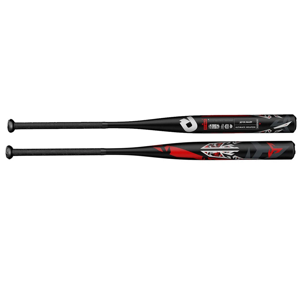 Slowpitch Softball Bats 2022 DeMarini Ultimate Weapon Multi-Association Slowpitch Softball Bat: WTDXUWE-22 3 Slowpitch Softball Bats 2022 DeMarini Ultimate Weapon Multi-Association Slowpitch Softball Bat: WTDXUWE-22