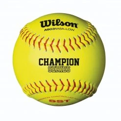 Wilson Sporting Goods Fastpitch Softballs Wilson A9031B ASA Poly Core Fastpitch Softball 12 Inch: One Dozen