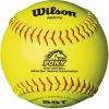 Wilson Sporting Goods Wilson 11" Pony League Polycore Fastpitch Softball A9275BSST : One Dozen 2 Wilson Sporting Goods Wilson 11" Pony League Polycore Fastpitch Softball A9275BSST : One Dozen