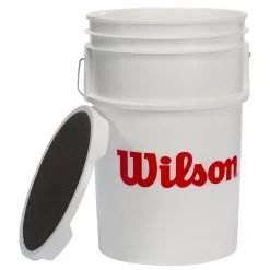 Wilson Sporting Goods Field Accessories Wilson Ball Bucket With Padded Lid