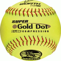 Worth WSL Synthetic Slowpitch 12 Inch Softball (Dozen): YS44WSLS