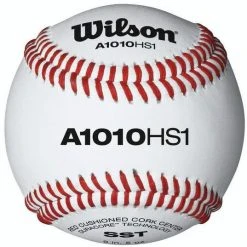 Wilson Sporting Goods Wilson A1010BHS1SST High School NFHS Baseball (Dozen): A1010BHS1SST Baseballs